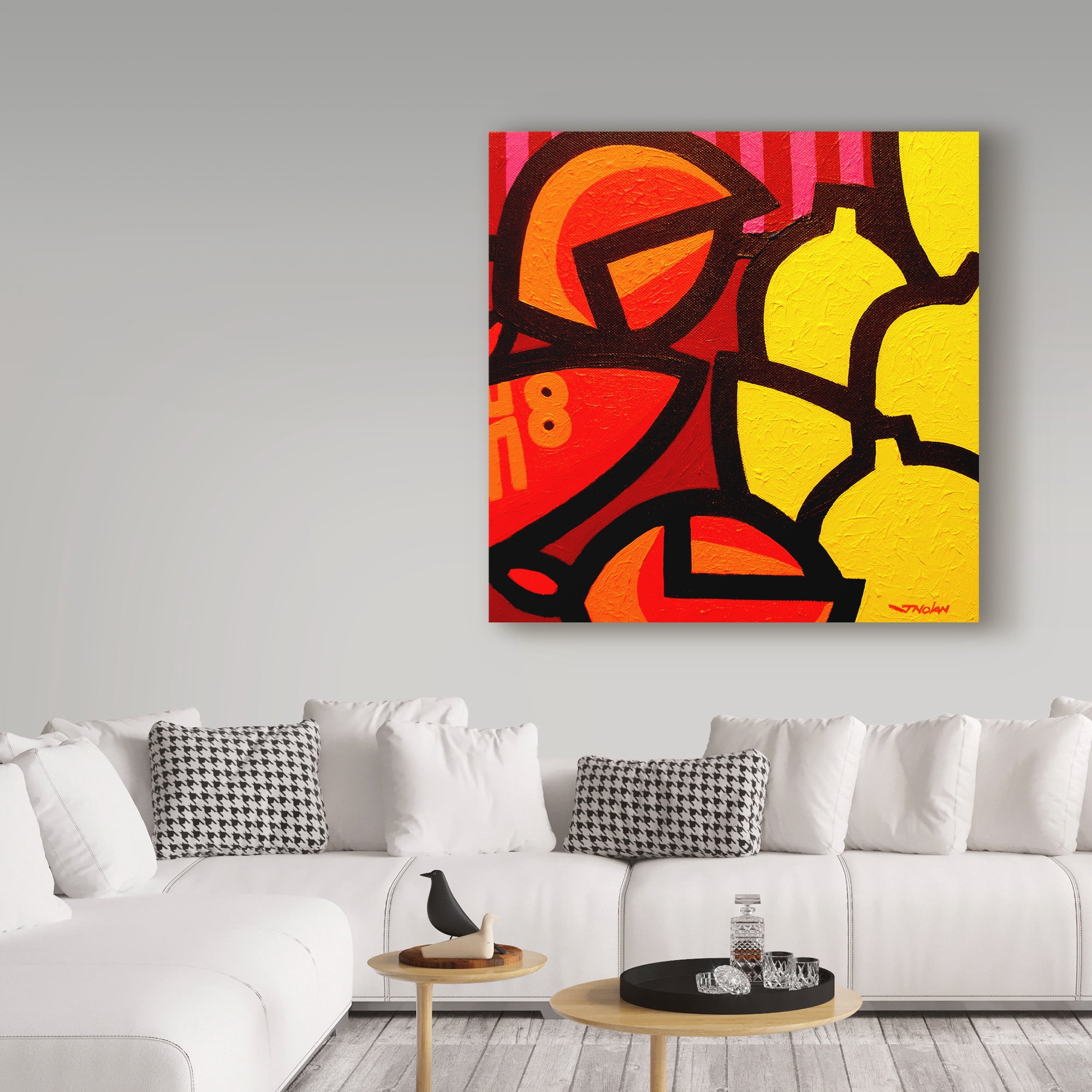 Trademark Fine Art 'Lobster and 5 Lemons' Canvas Art by John Nolan