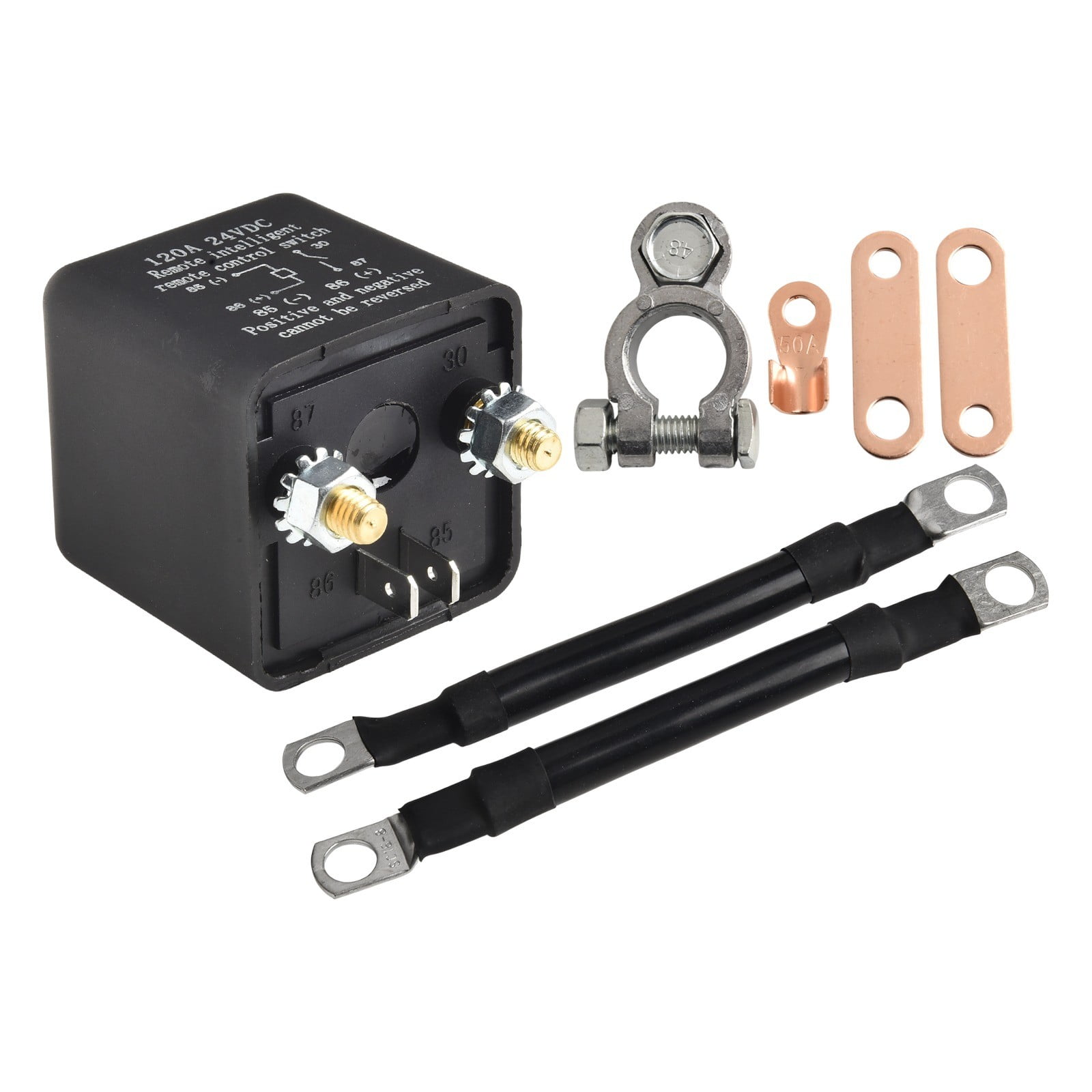250A Kill Switch 12V Battery Switch Remote Control For Vehicle Battery 12V Battery Disconnect IP65 Waterproof Switch