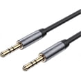 thumbnail image 1 of Aux Cable, Stereo Audio Cable, 3.5 mm jack plug to 3.5 mm jack plug, 1.2 m Pack of 2., 1 of 1
