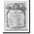 thumbnail image 2 of Historic Framed Print, Plan of the city of New York, in North America: surveyed in the years 1766 & 1767, 17-7/8" x 21-7/8", 2 of 9