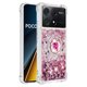 thumbnail image 2 of Funda para Xiaomi Poco X6 Pro 5G con Brillo Líquido Flotante, Purpurina, Parachoques y Anillo Giratorio Soporte, 2 of 5