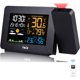 thumbnail image 1 of Wireless thermometer, hygrometer and weather station with projector, 1 of 5