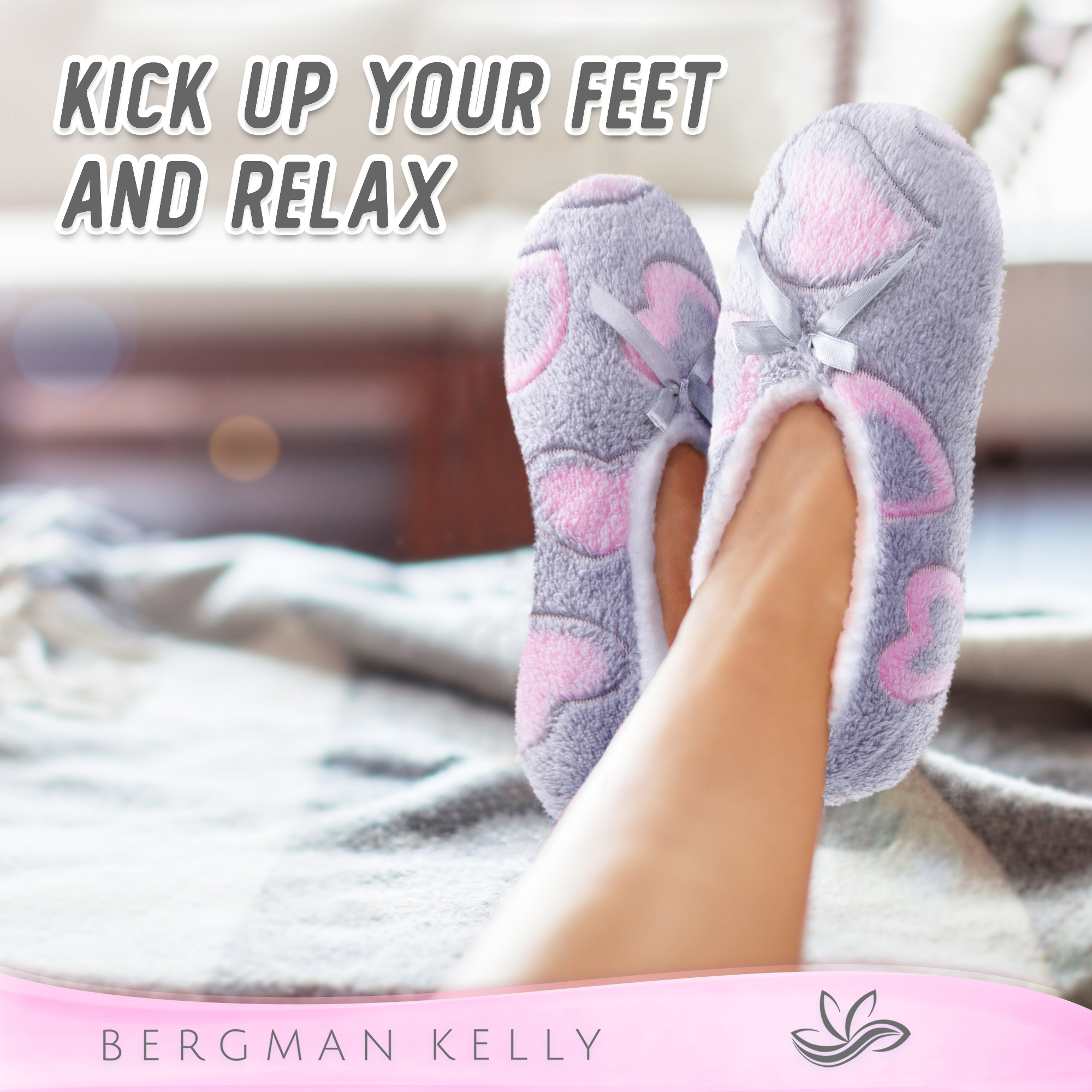 Bergman Kelly Fuzzy Slippers for Women photo 5
