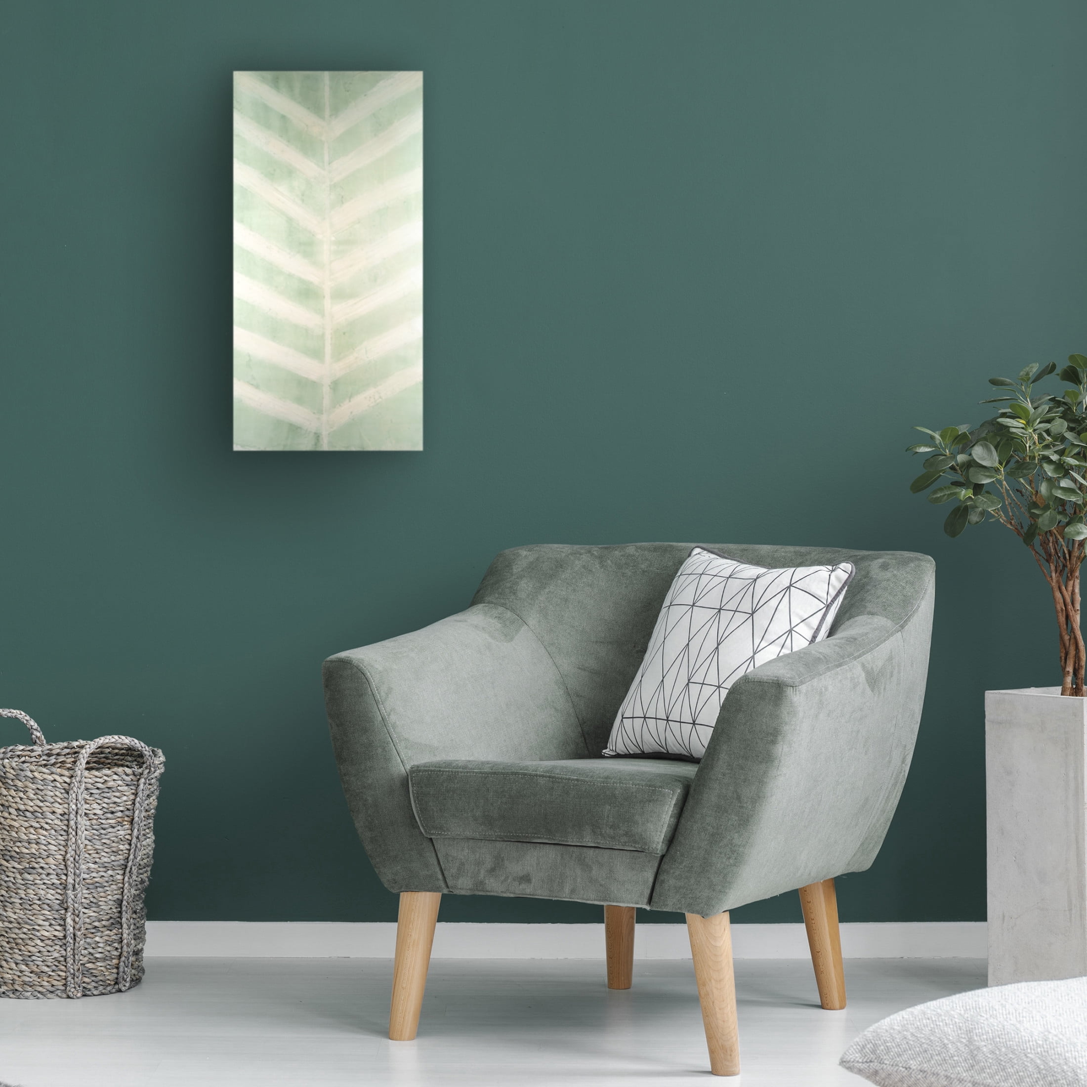 Canvas Wall Art - Vanna Lam 'Veriegatas I' Wall Art for Living Room, Bedroom, or Office Décor by Trademark Fine Art - 12 x 24 Inches