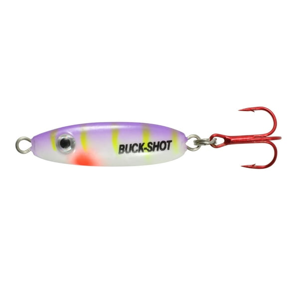 Northland Tackle UV Buck-Shot Spoon, Freshwater, Purple Tiger