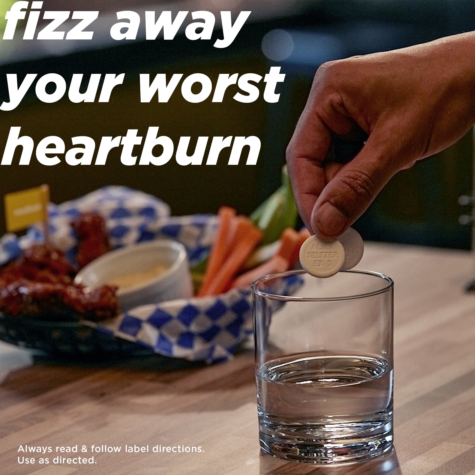 (3 pack) Alka-Seltzer Extra Strength Heartburn Relief Effervescent Antacid Tablets, 36 Count