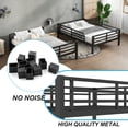thumbnail image 4 of CAPCAEK Full over Full Metal Bunk Bed with Storage and Guardrail, Noise-Free for Teens and Adults, 4 of 11