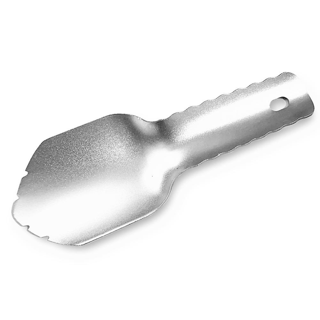 Pala de acero inoxidable para acampar, Mini pala, herramienta de jardín al aire libre Edc, herramienta de mano para plantar flores de supervivencia