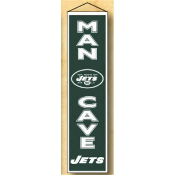 Séries Gagnantes Sport 49174 New York Jets Homme Bannière de la Grotte