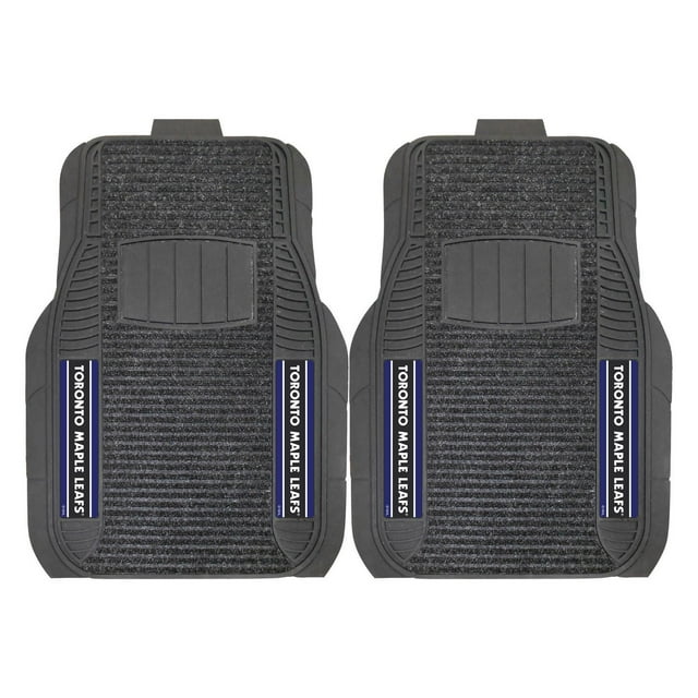 Tapis d'auto de luxe Maple Leafs de Toronto de la LNH par FanMats – Ens. de 2