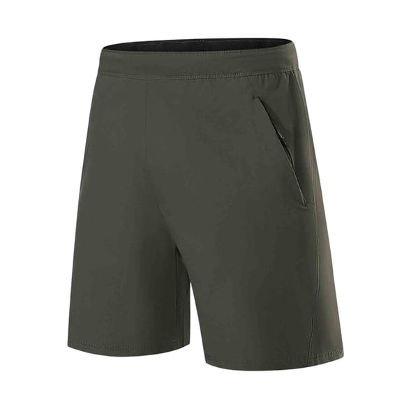 Men's 5 Inch Workout Sweat Shorts Cotton Elastic Waist Casual Gym Athletic Lightweight with Pockets Summer Beach Lounge Shorts