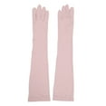 thumbnail image 4 of Women Arm Sleeves  , Soft Breathable Reusable Arm Sleeve  For Cycling For Summer For Running Pink, 4 of 8