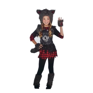 Spirit Halloween Toddler Werewolf Costume – Plush Hood & Full Outfit, Classic Monster Look