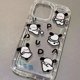 thumbnail image 3 of Cute Pochacco Phone Case for iPhone 15 14 13 12 11 Pro Max XR XS X 8 7 6 6S Plus SE 2020 Shockproof Transparent Back Cover, 3 of 5