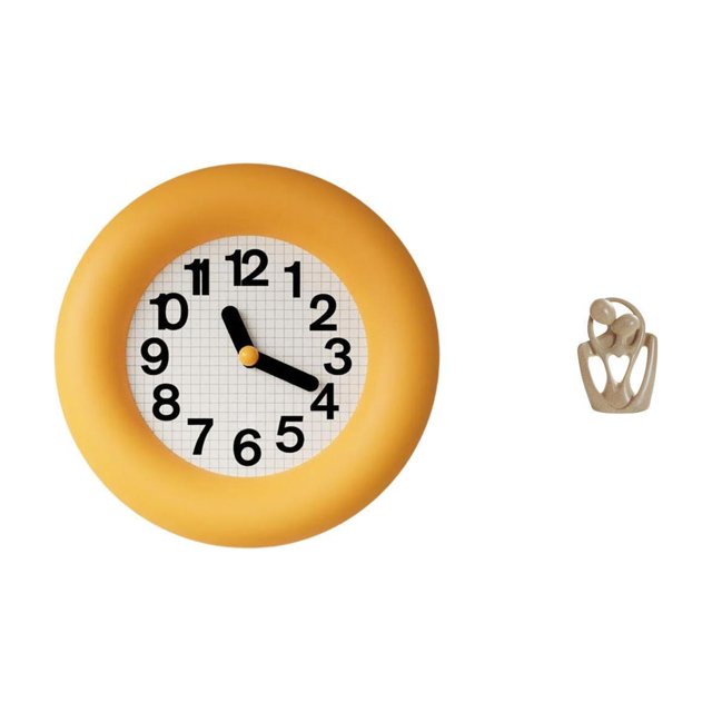 Reloj de pared,Reloj de pared redondo moderno y silencioso para dormitorio,Estatua abstracta,Estatua abstracta,decoración para el hogar,escultura de pareja,Decoraciones de figuras abstractas