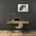 thumbnail image 3 of Sekka, Kamisaka 18x13 White Modern Wood Framed Museum Art Print Titled - Fan from Momoyogusa, 3 of 4