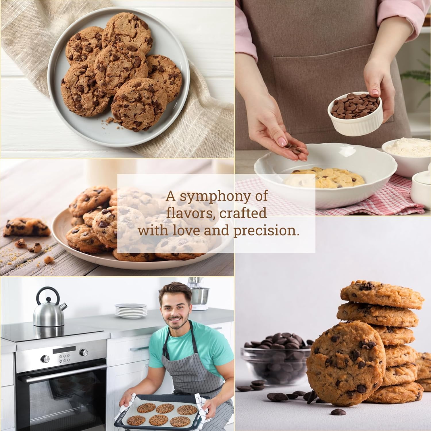 Missy J’s Organic Carob Whole Wheat Cookie Mix, Vegan Healthy Low Calorie Snacks 12 oz 3 Pack