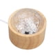 thumbnail image 5 of Luces Nocturnas Con Efecto De Onda De Agua, 16 Luces Variables, Base De Madera Original, Brillo Ajustable, Lámpara De Onda De Agua Con Control Remoto Para Dormitorio, 5 of 7