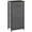 gris anthracite, variante sur HOMCOM Commode de Rangement en Lin à 4 Tiroirs avec Cadre en Métal