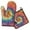 Colorful Tie Dye, variant on Colorful Tie Dye Pattern Kitchen Oven Mitt and Pot Holder Sets 2 Pcs for Baking, Cooking and Grilling, Heat Resistant Up To 392 °F