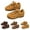 Brown, variant on Toddler Boys Retro Sneakers Round Toe Lace up Running Walking Tennis Shoes Suede School Uniform Casual Oxfords Dress Shoes Khaki 8