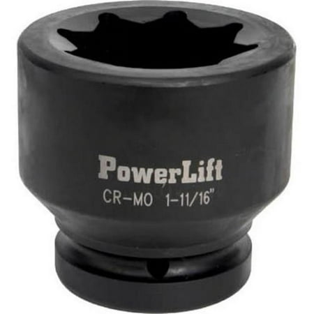 

Big Roc Tools IS811116 1 in. Dr x 1.68 in. Air Impact Socket 8 Point