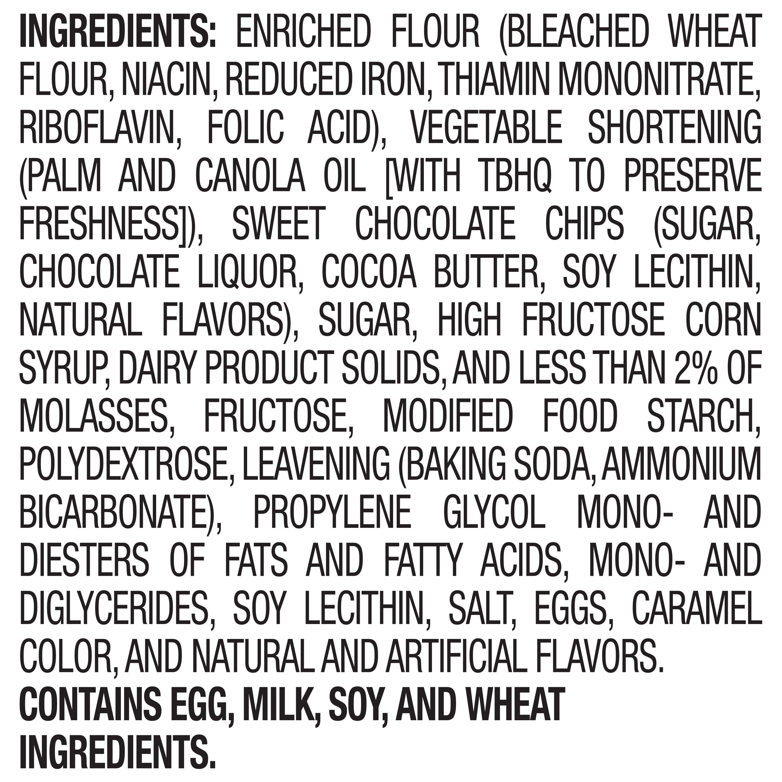Grandma’s Cookies, Chocolate Chip Cookie,  2.875 oz Cookies Pack, (Single Pack) (Packaging May Vary)​