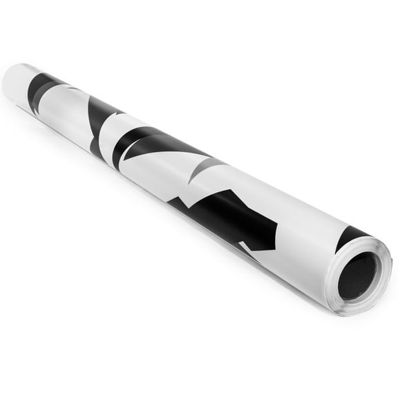 Vicrez Vinyl Car Wrap Film vzv10395 Black White Abstract | 5ft. x 45 ft.