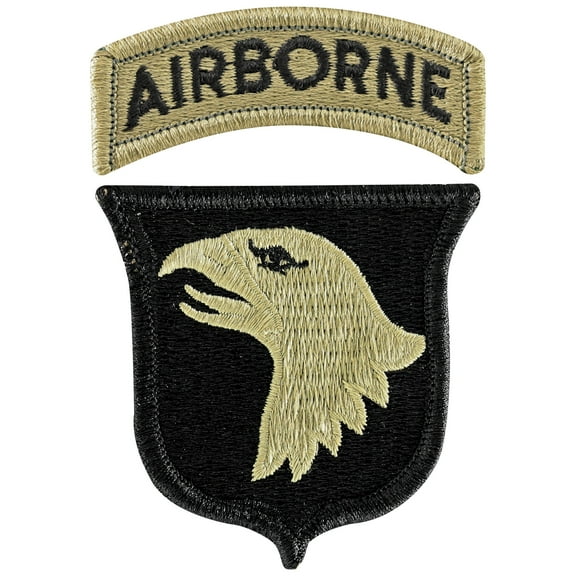 101st Airborne Division with Tab OCP Hook & Loop Patch