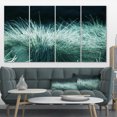 thumbnail image 1 of Wet Green Grass in Downpour - Oversized Landscape Canvas Art, 1 of 1