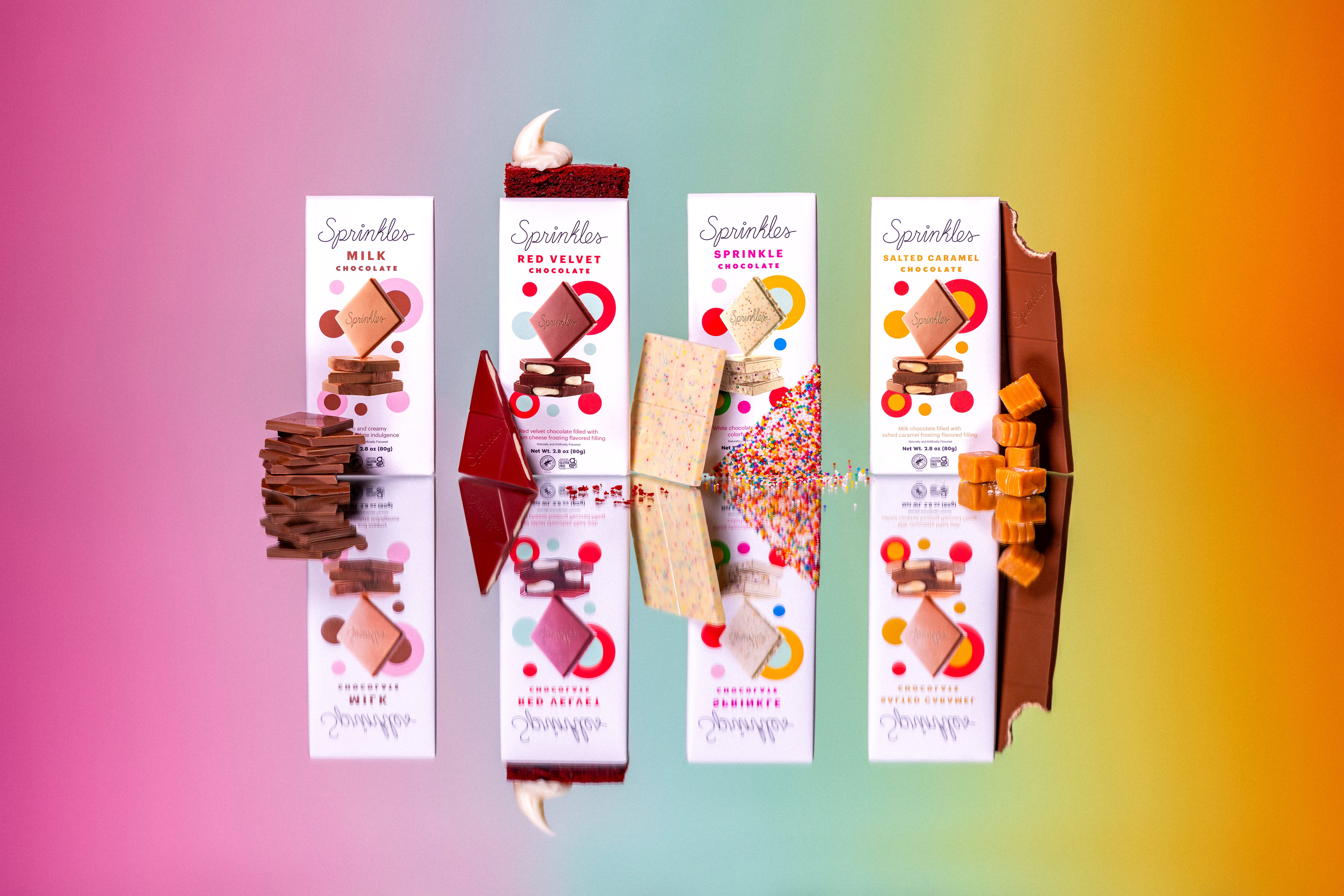 (2 pack) Sprinkles Premium Milk Chocolate Bar