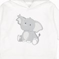 thumbnail image 3 of Inktastic Elephant Toddler Hoodie, 3 of 4