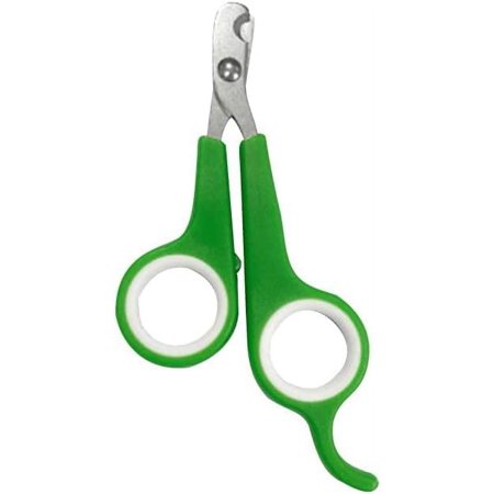 Pet Nail Clipper,Professional Claw Trimmer,Kitten Nail Clipper for Cat, Small Breed Dog, Rabbit and Small Animal(Stainless Steel), Green
