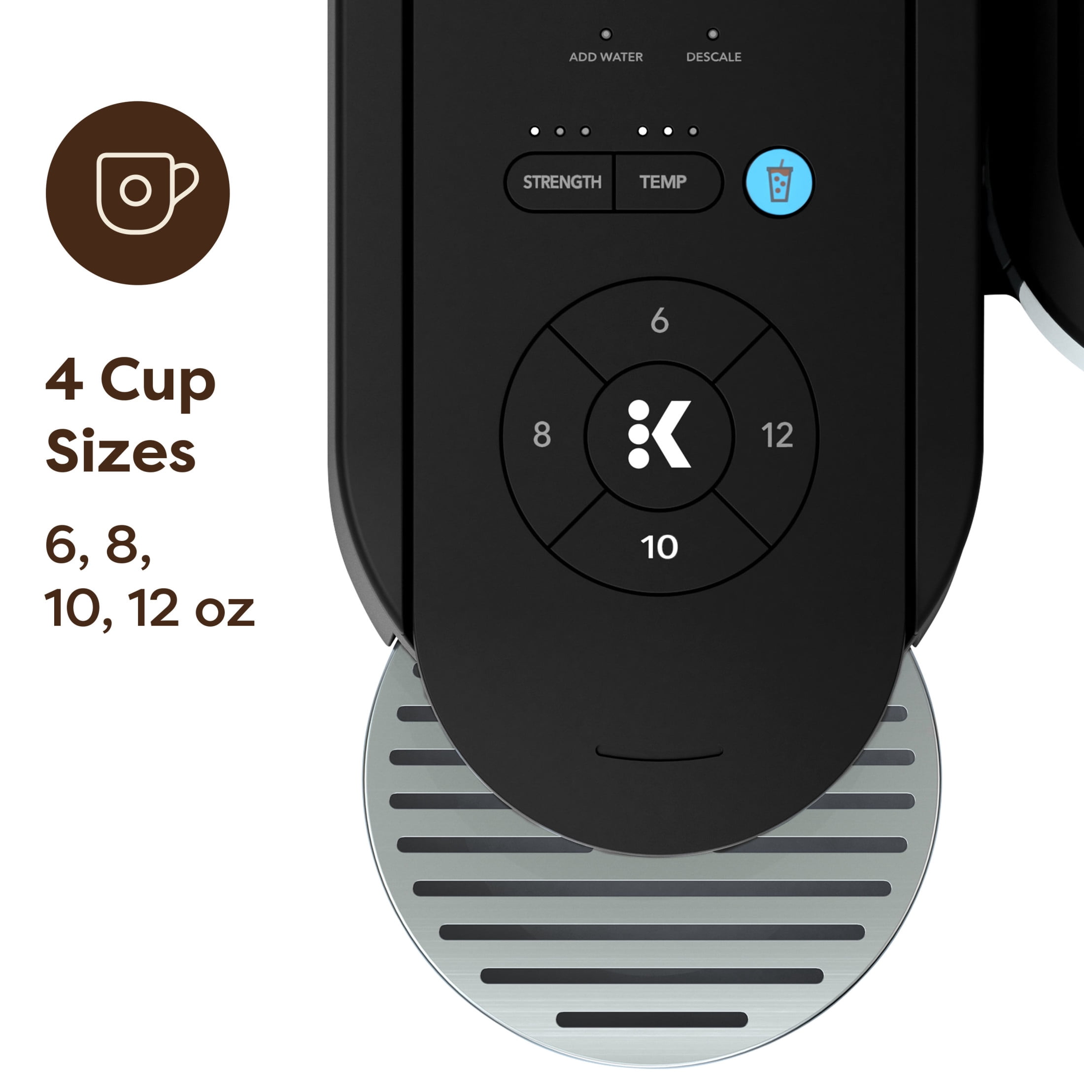 Keurig K-Supreme Gen 2, Single Serve K-Cup Pod Coffee Maker, Black