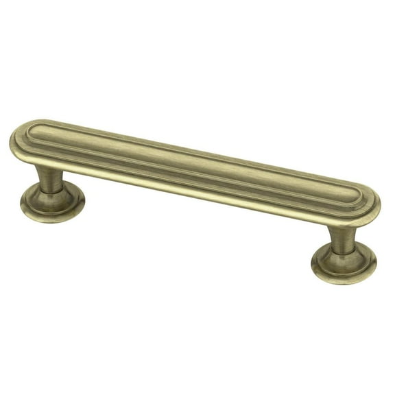 Liberty P39068C-AB 3 3/4" Harmon Cabinet Drawer Pull Antique Brass Finish