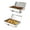 1/1 serving plate, variant on Electric Heat Preservation Meal Cart Set, 9QT Stainless Steel Buffet Heat Preservation Equipment, Equipped with Meal Plates, Suitable for Catering, Weddings, Parties, Banquets and Events