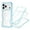 Blue, variant on Decase for iPhone 17 Pro Max Case,Heavy Duty Crystal Clear Case,Shockproof Rugged Dual-Layer Protective Cover with Wrist Strap,Clear
