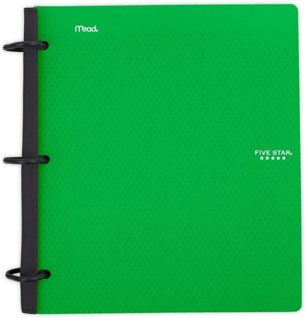 Notebook and Binder All-in-One, 1 Inch Binder Five Star Flex Hybrid NoteBinder 