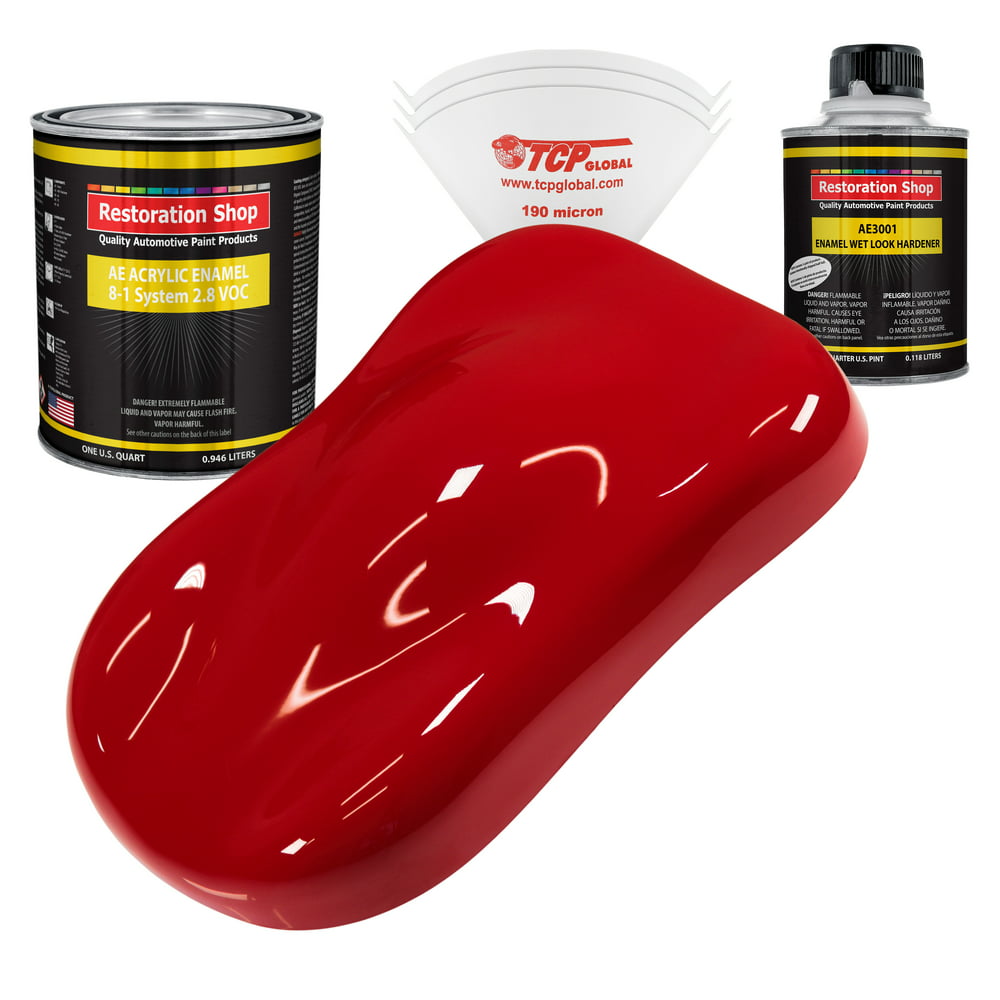 Restoration Shop Viper Red Acrylic Enamel Auto Paint