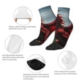 thumbnail image 5 of Naloa Majestic Red Dragon Ankle Socks for Women Non Slip Socks No Show Socks Classic Low Cut Casual Socks Casual Socks, 5 of 7
