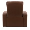 thumbnail image 2 of CorLiving Tucson Leather Gel Home Theather Single Power Recliner, 2 of 9