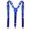 Royal Blue, variant on Suspenders Sparkle Sequin Adjustable 3-Clip Y-Back Unisex Elastic Suspenders for Daily Wear & Themed Parties Gold One Size