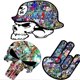 thumbnail image 4 of 2 pegatinas para carrocería de coche, motocicleta, grafiti, calavera, fantasma, garra, pegatinas de terror para coche, pegatinas reflectantes para coche., 4 of 5