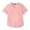 A-Pink313, variant on Women's Frayed Hem Tees Short Sleeve V Neck Linen Blend Pullover Top Casual Summer Tops