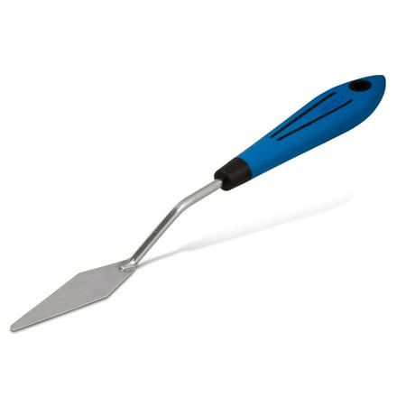 Ateco Diamond  Shape Offset Palette Knife with Non Slip (Best Knife Handle Shape)