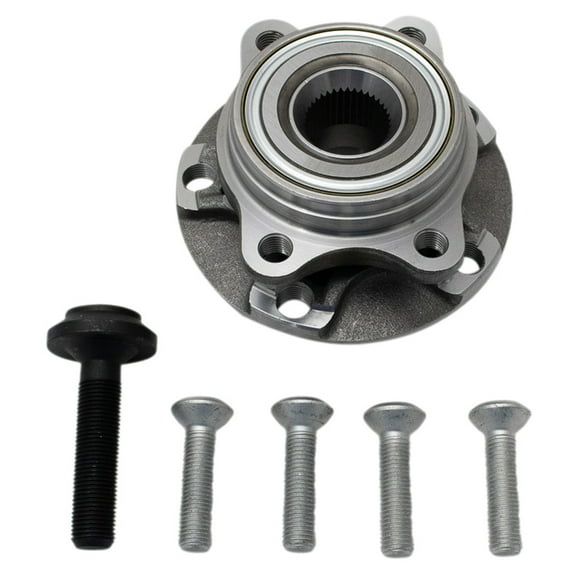 TRQ Front Wheel Hub & Bearing Assembly for Audi VW New BHA64031 Fits select: 2002-2008 AUDI A4, 2005 AUDI NEW S4