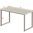 thumbnail image 3 of Mission 40-Inch Home Office Computer Desk, Espresso, 3 of 8