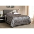 thumbnail image 6 of Baxton Studio Audrey Modern and Contemporary Upholstered Bed, Multiple Sizes, Multiple Colors, 6 of 7
