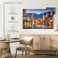 thumbnail image 4 of Elephant Stock New Mexico Wall Art - Horizontal Multi Panel Canvas - Living Room Wall Decor - Places Multi Panel - Blue And Beige Decor - 23" x 14", 4 of 4