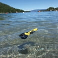 thumbnail image 6 of Dorcy 55 Lumen Floating Waterproof LED Flashlight with Carabineer Clip Dorcy, Yellow (41-2510), 6 of 8